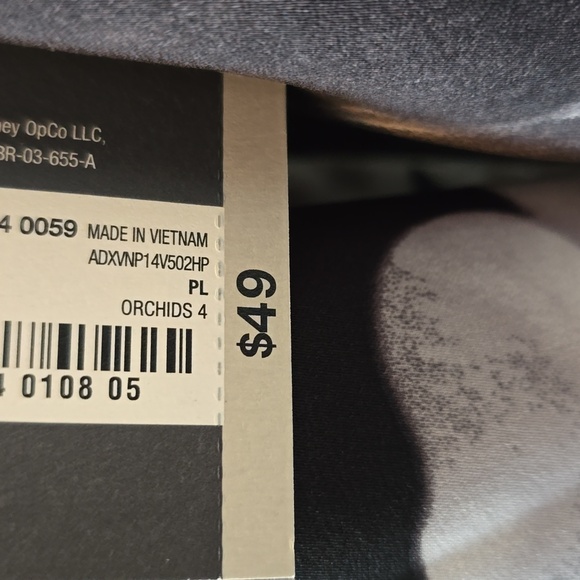 WORTHINGTON WOMENS LONG SLEEVE BLACK AND WHITE FLORAL BLOUSE SIZE PETITE LARGE - Picture 8 of 16